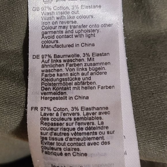 LEL LONG ELEGANT LEGS ZIP POCKET CROPPED CARGO PANTS ADJUSTABLE TIE HEM sz 16 - Picture 7 of 7